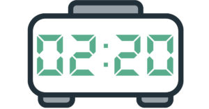 heure inversée 02h20