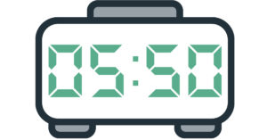 heure inversée 05h50